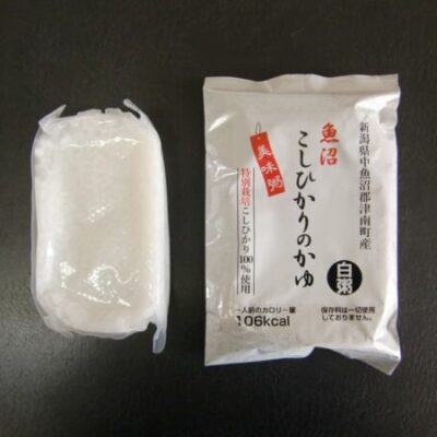 Specially cultivated Uonuma Koshihikari rice (white congee)