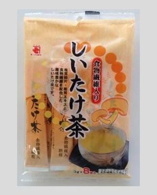 shiitake tea with dietary fiber   3g × 8 sticks