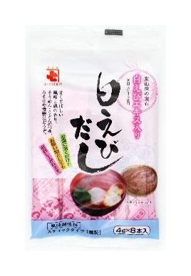 White shrimp （Shiro ebi） broth  4g × 8 sticks